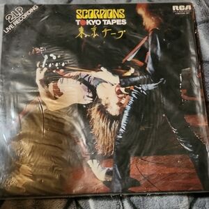 Scorpions Tokyo Tapes Vinyl Record - Black Cover